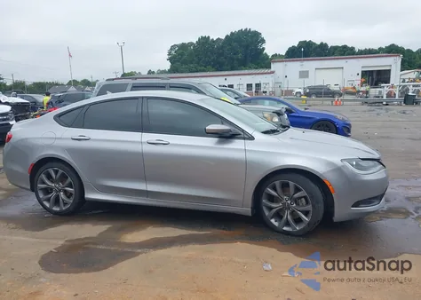 2015 Chrysler 200 S из США, поврежденный, VIN 1C3CCCBB9FN537938